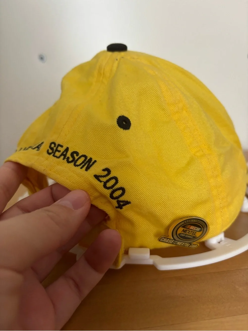 Nascar Yellow Nextel Cup Series Embroidered Racing Cap
